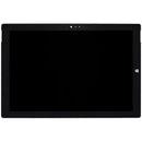 Digitizador de pantalla LCD negro para Microsoft Surface Pro 3 (1631) con cable flex y OCA.