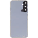 Tapa trasera roja oscuro para Samsung Galaxy A24 4G (A245) con lente de cámara, repuesto original.