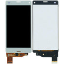 Pantalla LCD y digitalizador original Sony Xperia Z3 Compact blanco, sin marco, para reemplazo o reparación.