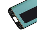 Pantalla LCD frontal refurbished Samsung Galaxy S6 Edge G925F Black Sapphire para reparación de display.