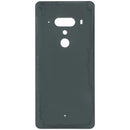 Tapa trasera original HTC U12 Plus negra, cristal brillante para reparación de back cover.
