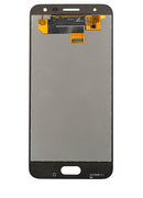 Pantalla LCD dorada refurbished para Samsung Galaxy J5 Prime G570, repuesto para reparación de pantalla rota.