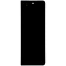 Pantalla OLED exterior usada para Samsung Galaxy Z Fold 3 5G, modelo F926U, lista para reemplazo de pantalla rota.