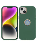 Funda Slim Ruva Antra para iPhone 14 Plus Verde Bosque