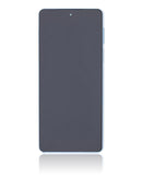 Pantalla LCD con marco para Motorola Edge 20 Pro Refurbished, color Iridescent Cloud, repuesto para reparación.
