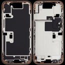 Reparación de estructura media con piezas pequeñas para iPhone 16 Pro en Quetzaltenango.