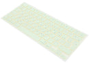Kit de keycaps Arabic Citrus para MacBook Neo 13" A3404, teclas de teclado Apple de repuesto.