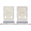 Bandeja dual SIM Samsung Galaxy S26 (SM-S942B) Silver Shadow, repuesto original.