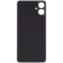 Tapa trasera negra para Samsung Galaxy A06 4G (A065) con lente de cámara, pieza de reparación sin logo.