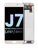 Pantalla LCD para Samsung Galaxy J7 Refine / Star / Crown (J737 / 2018) oro original