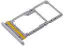 Bandeja dual SIM gris para Samsung Galaxy A17 4G (A175), repuesto original para chip y micro SD.