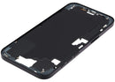 Chasis medio negro con botones de encendido y volumen para iPhone 16 Plus, disponible en Xela Quetzaltenango.