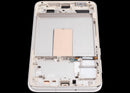 Pantalla OLED Aftermarket Plus color crema para Samsung Galaxy S23 Plus (SM-S916B) con marco y 120Hz.