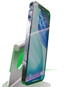 iPhone 12 Pro seminuevo azul, 128GB, con batería al 100%, grado 1, libre de fábrica.