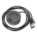 Cable de carga USB magnético negro de 1m para relojes Garmin Fenix 5, 6 y 7.