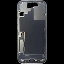 Tapa trasera original negra para iPhone 17 con batería integrada, ideal para reparación de tu móvil Apple.