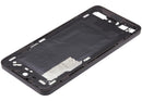 Tapa trasera negra para Xiaomi 15 Ultra, repuesto original con marco y housing.