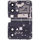 Soporte superior original negro para motherboard de Moto G Stylus 5G (XT2315) y 4G (XT2317) 2023, repuesto de reparación.
