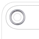 Anillo de bisel de cámara trasera Sky Blue para iPhone Air, protector de lente de repuesto.