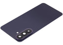 Tapa trasera azul marino para Samsung Galaxy A57 5G (A576) con lente de cámara, repuesto aftermarket.