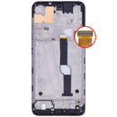 Pantalla LCD original azul para Motorola One Fusion Plus (XT2067), repuesto para reparación de display.