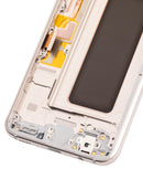 Pantalla OLED para Samsung Galaxy S8 Plus con marco (Maple Gold)