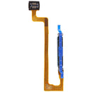 Sensor de huella dactilar Mystique Blue con cable flex para Xiaomi Redmi Note 12 5G, repuesto de reparación.