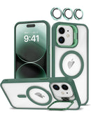 Funda de silicona Transpalet y soporte de camara con lente - DARK GREEN