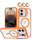 Tapa trasera de silicona transparente con soporte para cámara y lente para iPhone 11 en Xela.