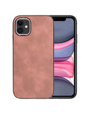 Encuentra la mejor funda retro de cuero matte color rosa para iPhone 11 en Xela Quetzaltenango.