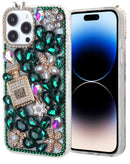 Protege tu iPhone 11 con estilo con la funda de silicona rígida Crystal Flower Perfume en Xela Quetzaltenango.