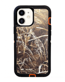 Protege tu iPhone 11 con nuestra resistente funda heavy duty color CAMO ORANGE en Quetzaltenango.