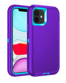 Protege tu iPhone 11 con estilo con este case resistente en purple & teal en Quetzaltenango.