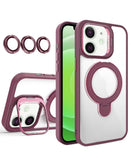 Protege tu iPhone 11 con estilo con esta funda magnética color Wine Red en Xela Quetzaltenango.