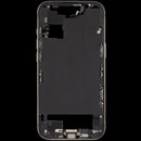 Marco medio dorado claro de iPhone Air A3260 con puerto de carga, repuesto usado para reparación de chasis.