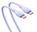 BASEUS PUDDING SERIES CABLE TIPO C A TIPO C 100W MORADO