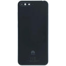 Tapa trasera original Huawei Y6 (2018) negra, repuesto ATU-L21, para cambio de back cover.