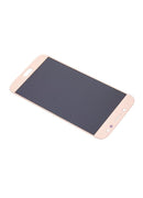 Pantalla LCD y digitalizador dorado original Samsung Galaxy J7 Pro (J730) sin marco, para reparación de display.