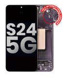 Reemplazo de pantalla OLED con marco para Samsung Galaxy S24 5G en Quetzaltenango, Xela.