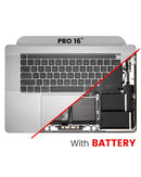 Encuentra la tapa superior con batería y teclado para MacBook Pro 16 en Quetzaltenango, todo en un mismo producto.