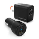 HYPERGEAR KIT DE CARGA TIPO C 25 WATTS FAST CHARGE NEGRO