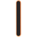 Tira de vidrio edge de repuesto para Samsung Galaxy S24 Plus 5G color Sandstone Orange, vidrio trasero.