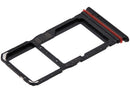 Bandeja SIM negra Olive para Motorola Moto G77 (XT2621), repuesto original para porta chip.