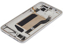 Pantalla OLED refurbished plateada con marco para Xiaomi Poco M8 Pro 5G o Redmi Note 15 Pro+ 5G, repuesto display.