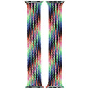 Correa Braided Solo Loop Pride Edition original Apple Watch 44-49mm, talla 7, tejido elástico multicolor.