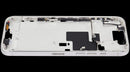Marco medio blanco titanio para iPhone 16 Pro Max, chasis de repuesto con botones, versión global A2894/A3088.