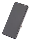 Pantalla OLED con marco para Samsung Galaxy S8 Plus Gris / Violeta