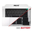 Encuentra tapas superiores con batería y teclado para MacBook Pro 15 (A1707 / Late 2016 / Mid 2017) en Quetzaltenango.