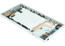 Pantalla LCD blanca Sony Xperia Z5 con marco, display de repuesto para modelos E6603, E6633, E6653, E6683.