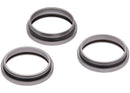 Aro de bezel de cámara trasera blanco titanio para iPhone 15 Pro Max, repuesto original.